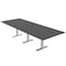 Skutchi Designs 45 in W, 120 in L, 29 in H, Engineered Wood Top, Grey HAR-REC-48x119-T-ASIANNIGHT - alternate 1